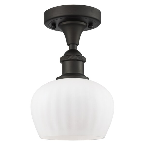 Innovations Lighting One Light Vintage Dimmable Led Semi-Flush Mount 516-1C-OB-G91-LED
